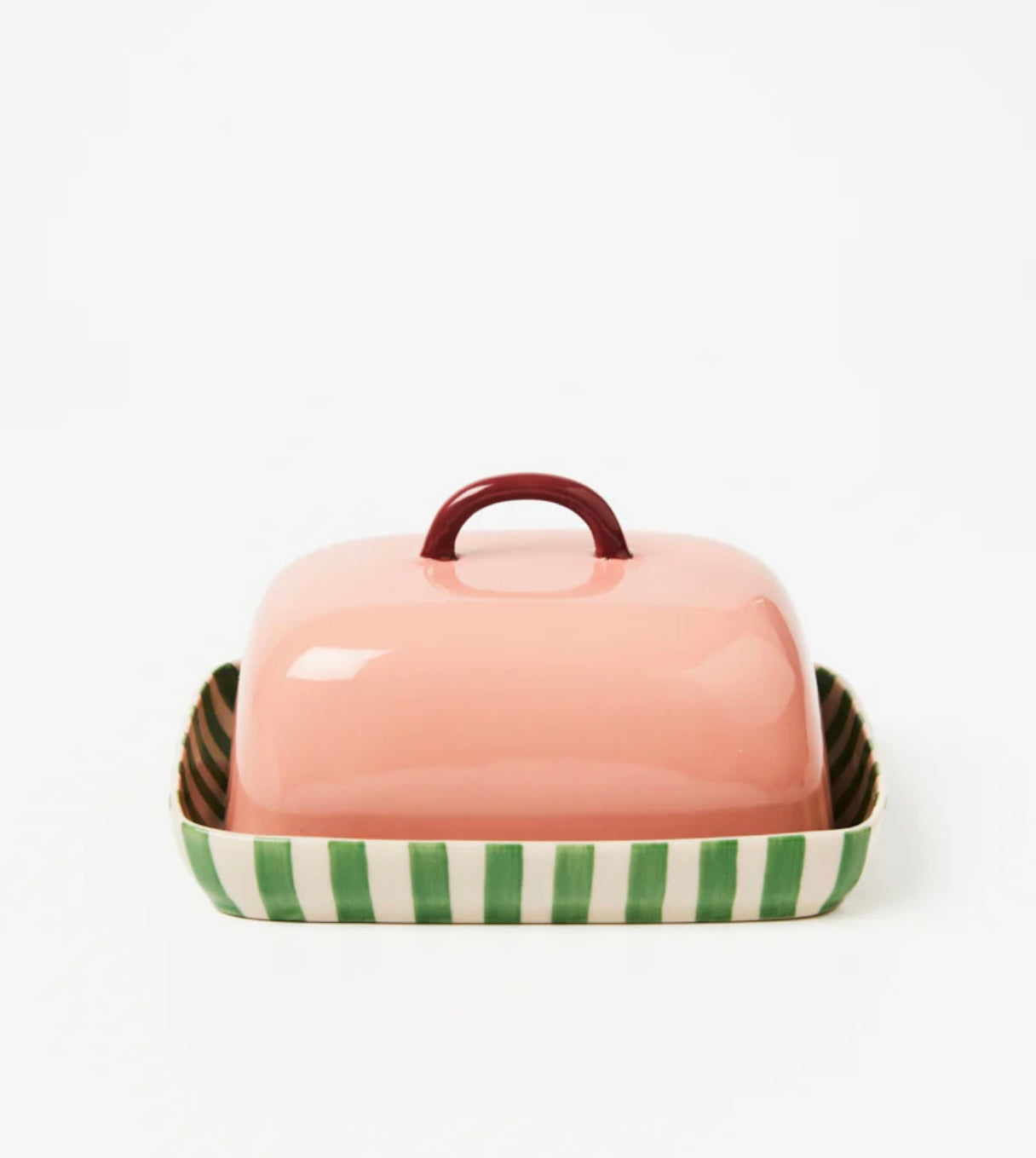 Bloomie Pink Butter Dish