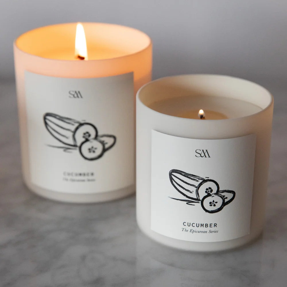 Fresh Cucumber Scented Candle