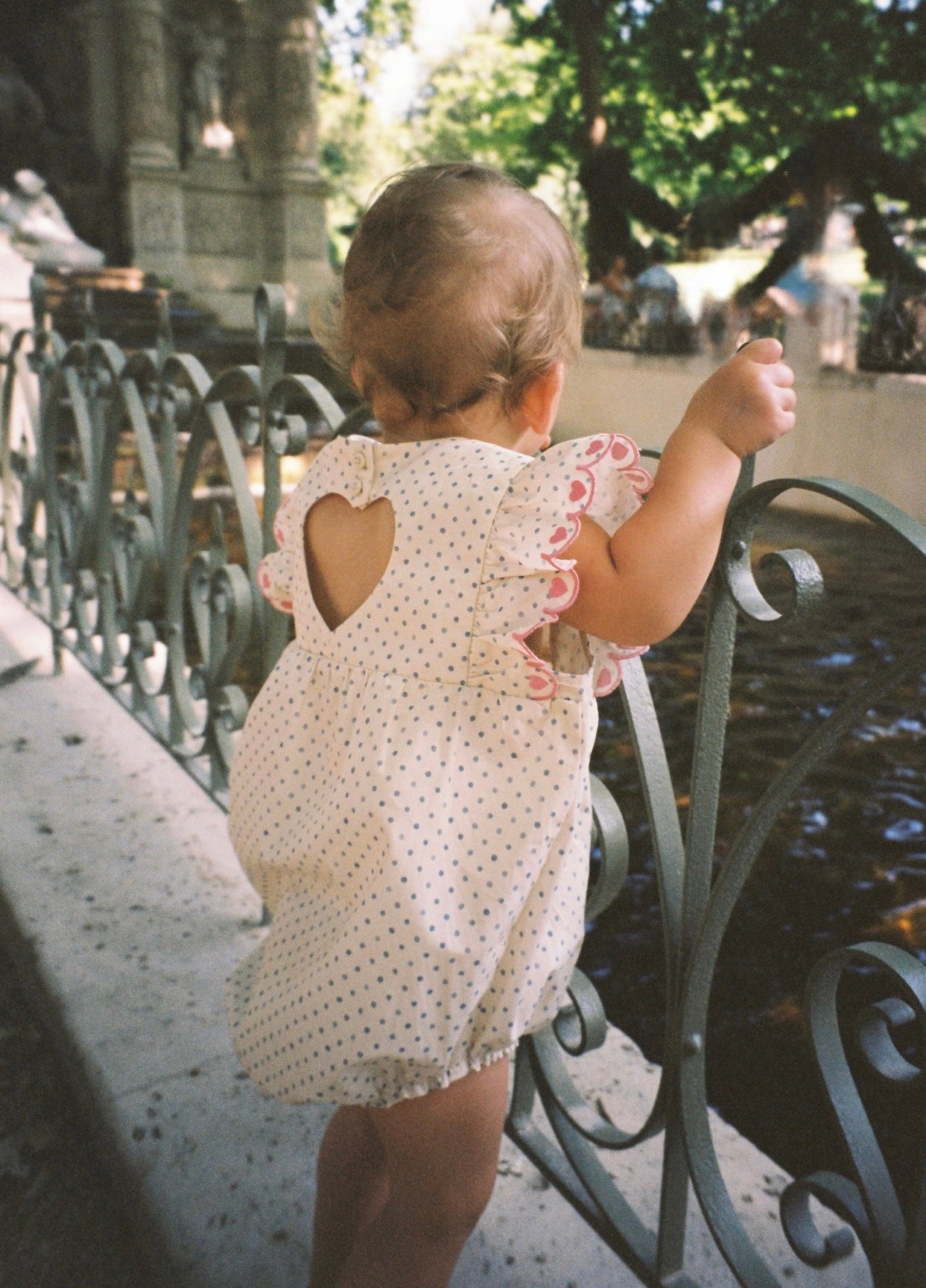 Alba Romper - Polka Dot