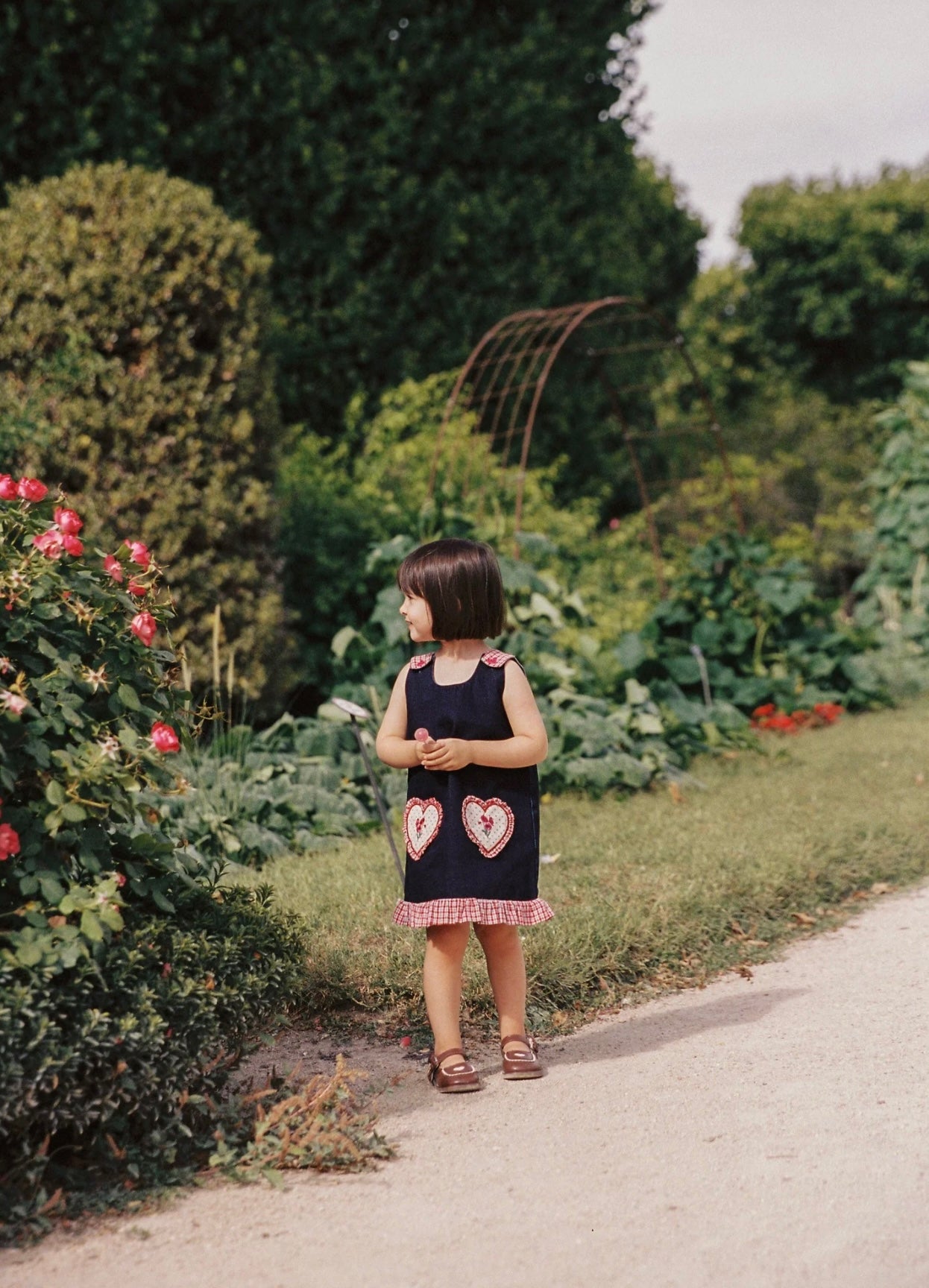 Polly Dress - Indigo