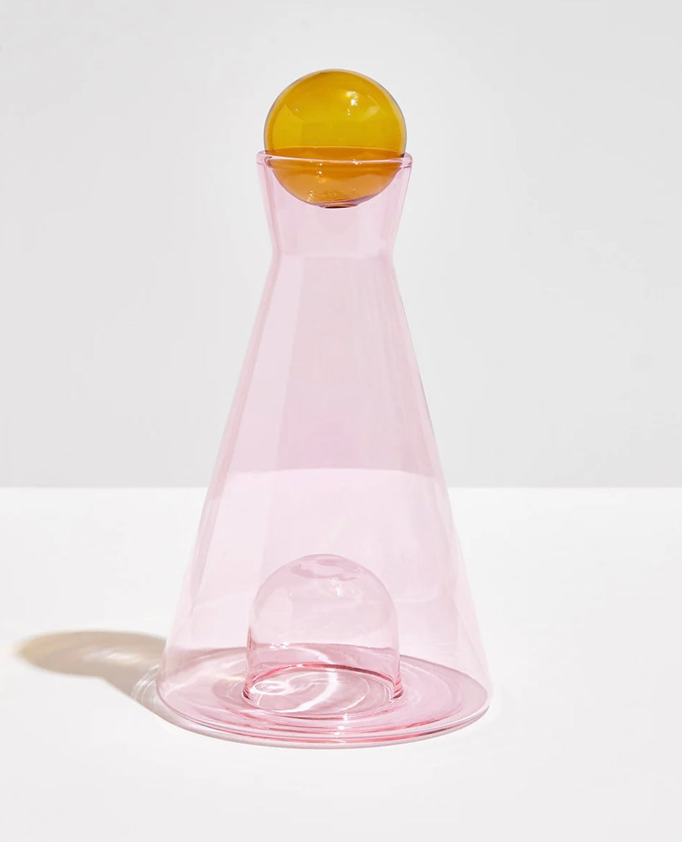 Vice Versa Carafe - Pink + Amber