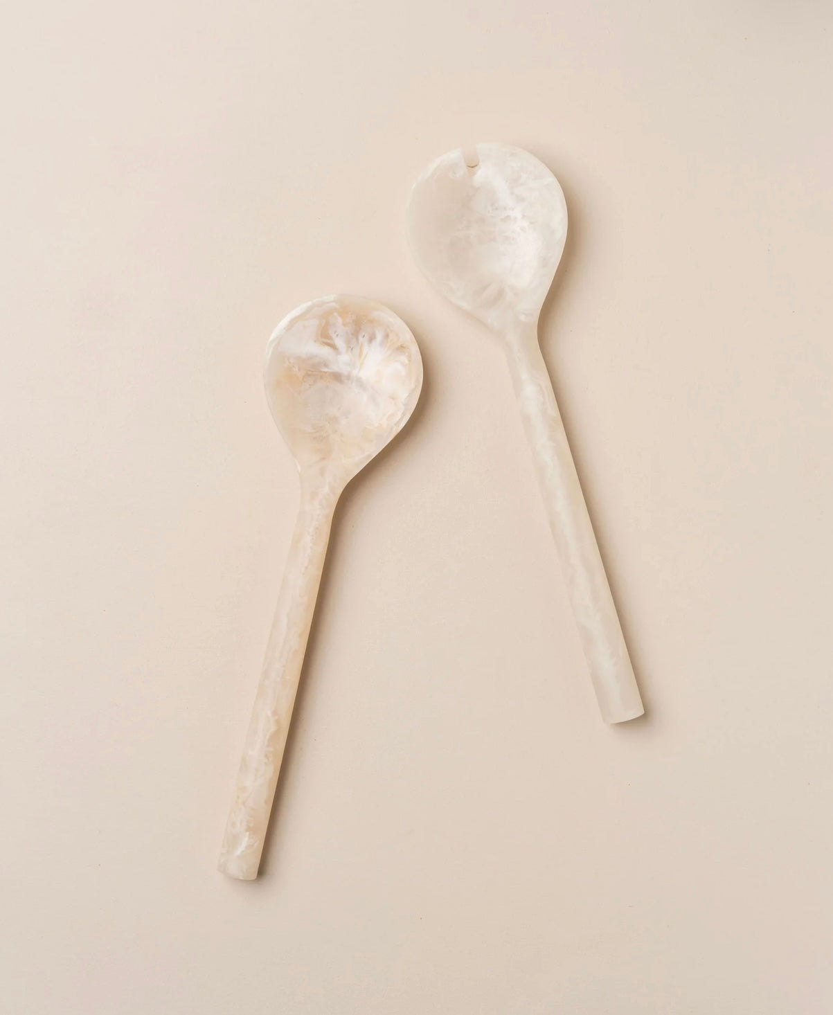 Flow Resin Salad Server | Shell