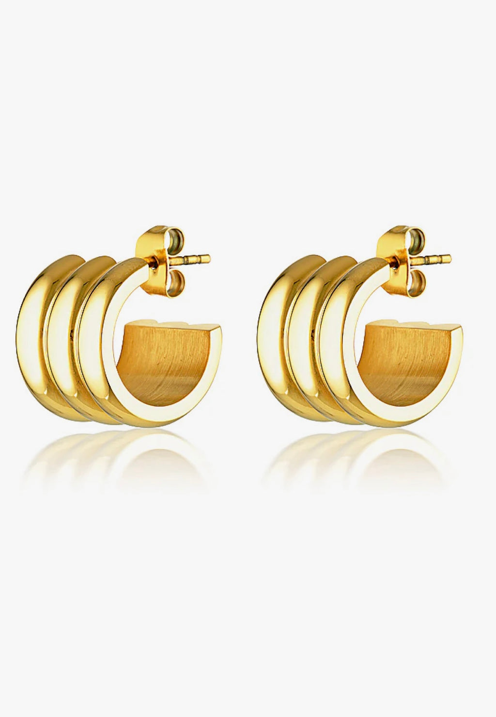 Liv Hoop Earrings | Gold