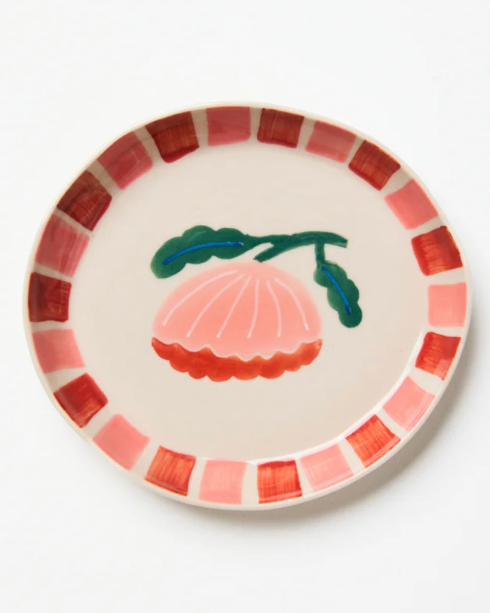 BLOOMIE PINK FLOWER DISH