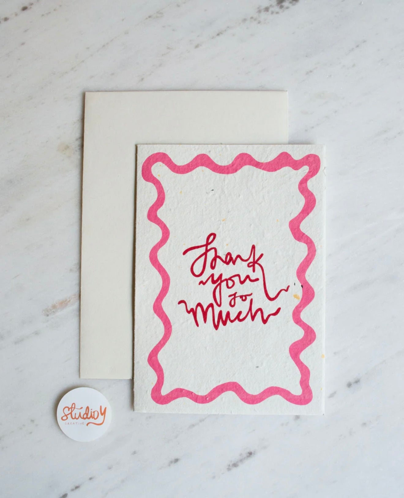 Thank You So Much (Pink) - Card