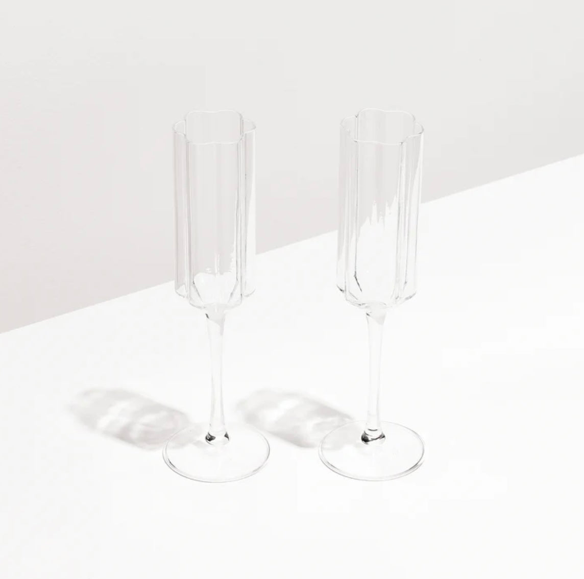 Wave Flutes - Clear