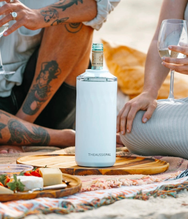 Insulated Wine Cooler - White
