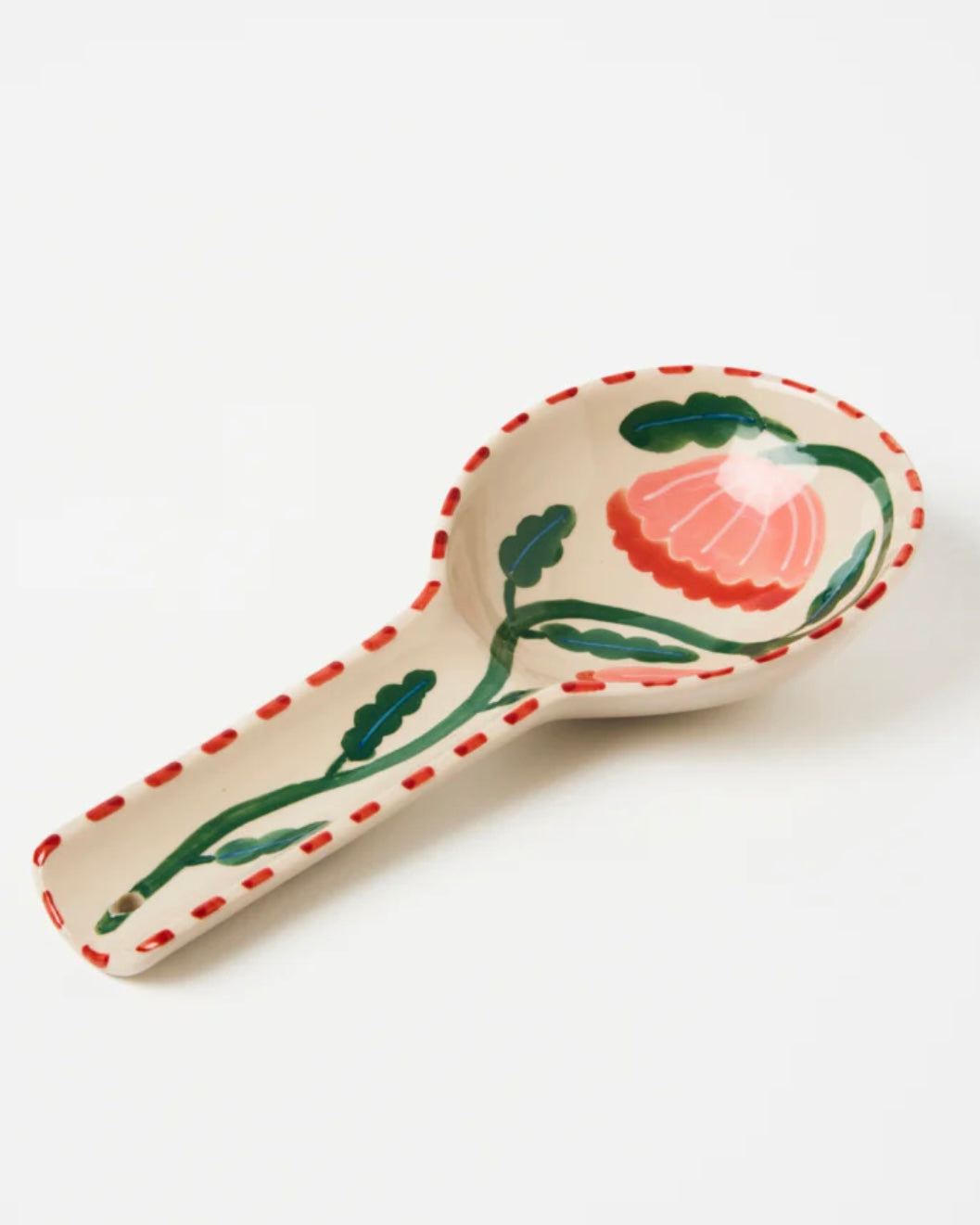 BLOOMIE PINK FLOWER SPOON REST