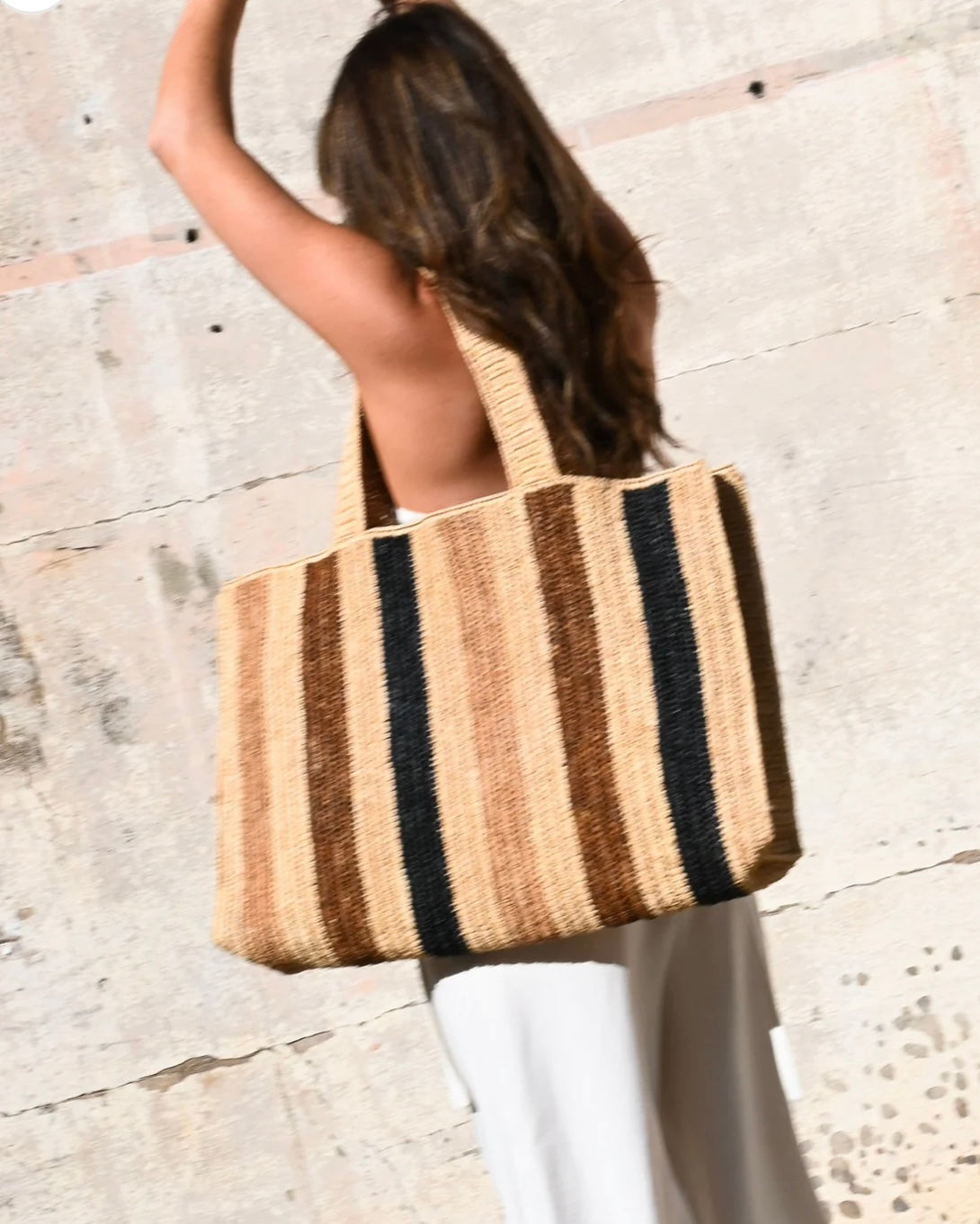 Zitti Raffia Bag - Tiramisu