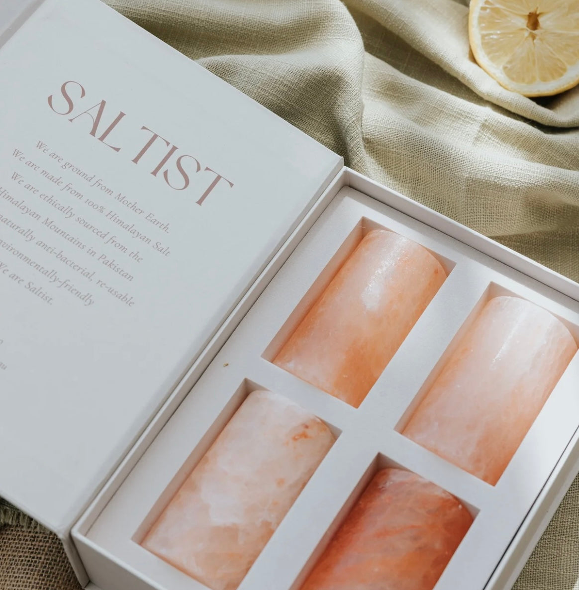 Himalayan Salt Tequila Shot Glass Set