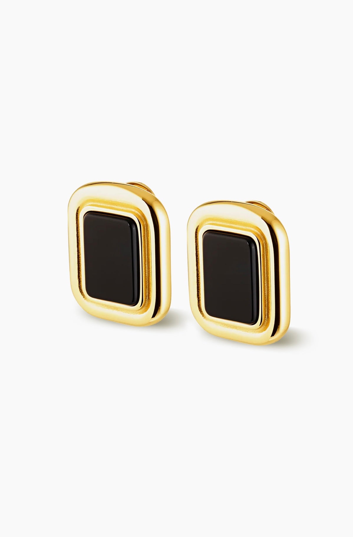 Margaux Onyx Earrings | Black