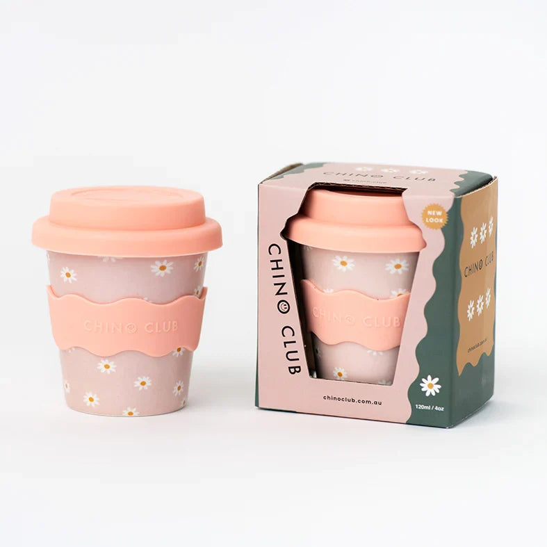 Pink Daisy Babychino Cup